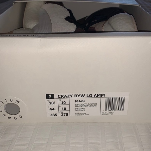 Adidas crazy BYW low AMM Basketball shoes/sneakers - Picture 5 of 5